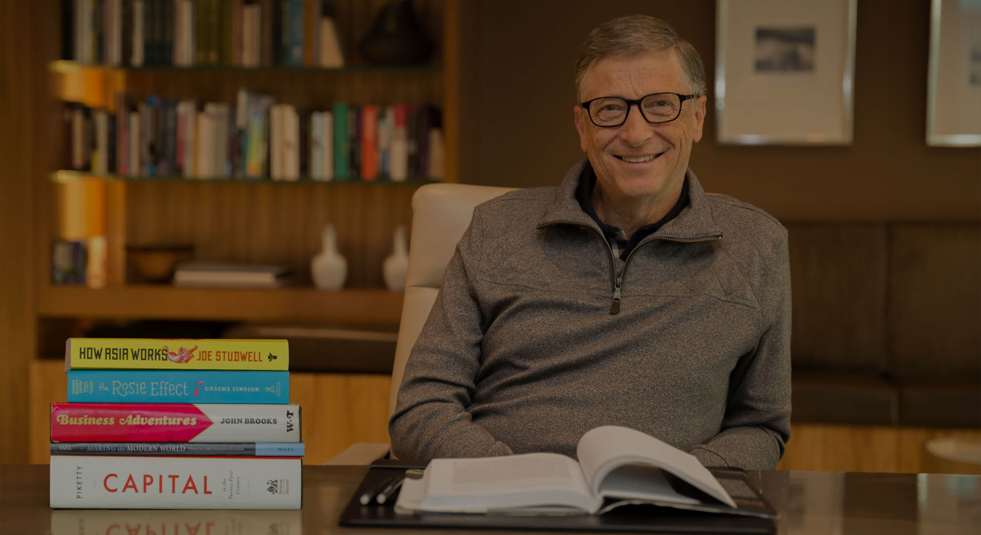 8  BOOKS RECOMMENDED BY  BILL GATES